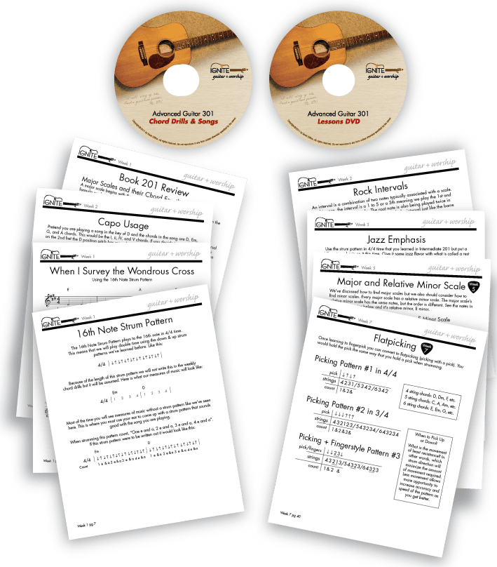 Advanced Guitar 301 Digital Curriculum